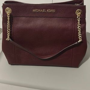 Brand new Merlot, Michael Kors shoulder bag
